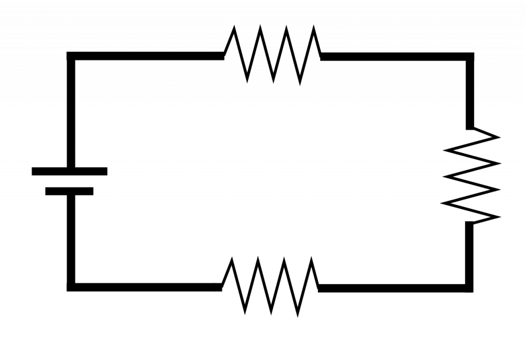 Series circuit diagram
