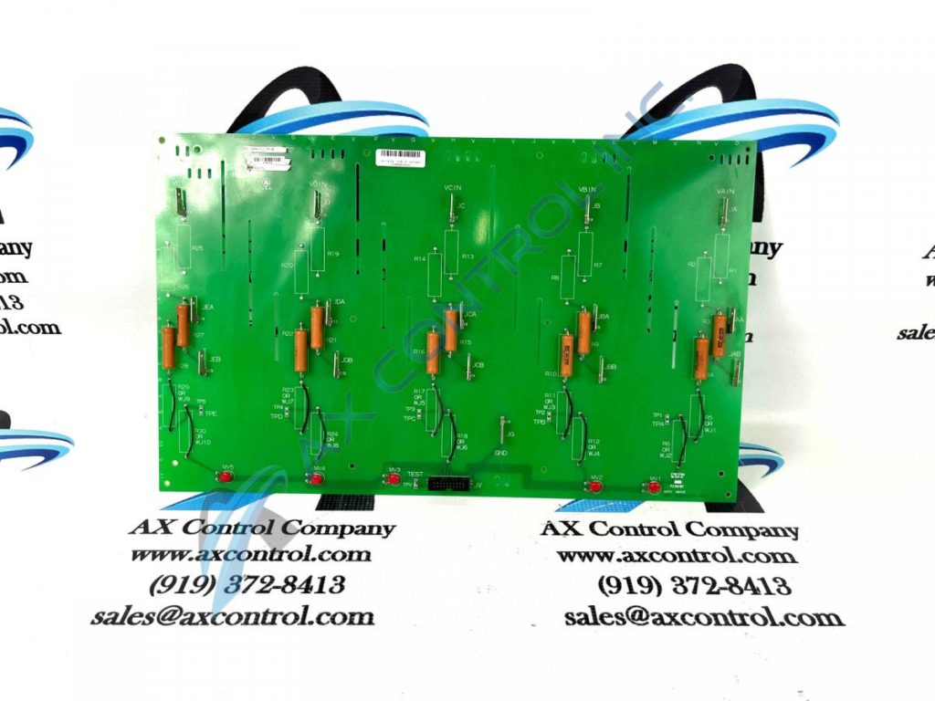 DS200NATOG3 circuit board from General Electric.  This board can be part of a combined cycle power plant's control system. 
