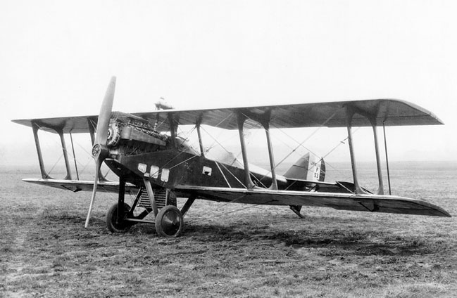 The Lusac-11 biplane used engines designed by GE Turbine engineers. 