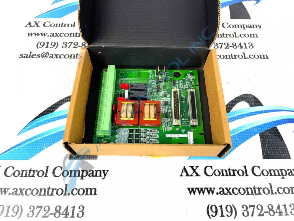 General Electric Simplex Turbine Protection Input PCB with SMT components. 