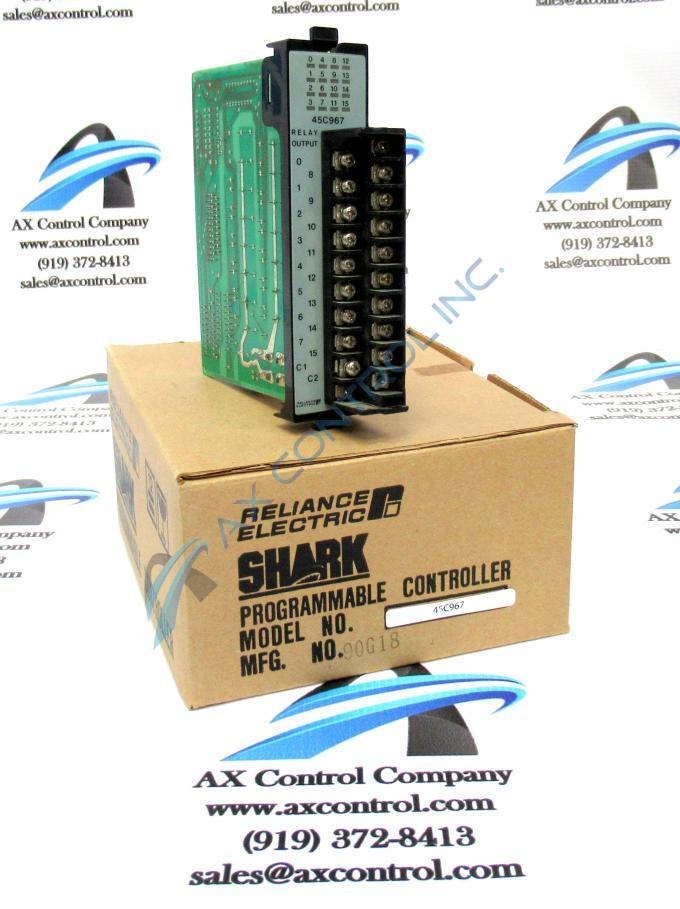 Reliance Electric Shark XL 45C967 16-Point Relay Output Module | Image