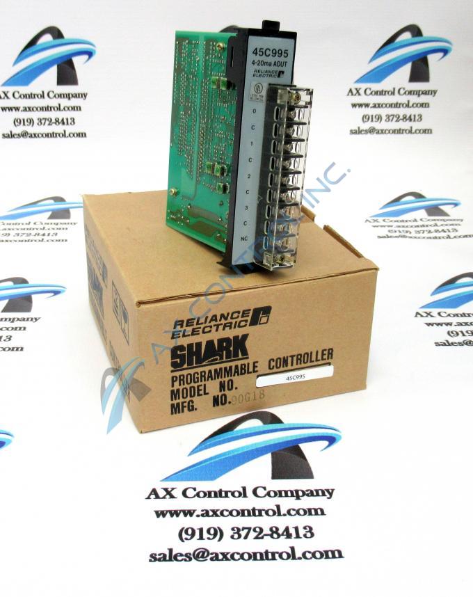 Reliance Electric 45C995 4-Point Analog Output Shark Module | Image