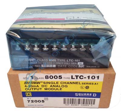 Square D Sy/max Class 8005 LTC-101 Single Channel Output Module. Call Now! | Image