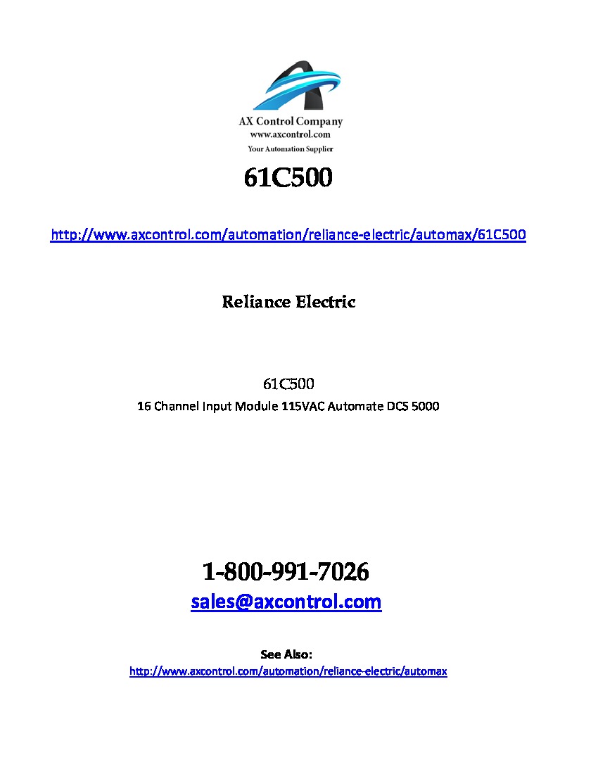 First Page Image of 61c500.pdf