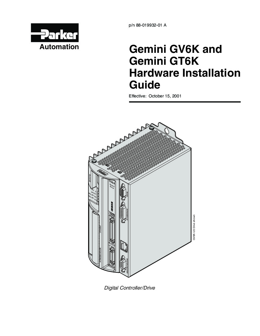 First Page Image of GV6K-L3E_Manual.pdf