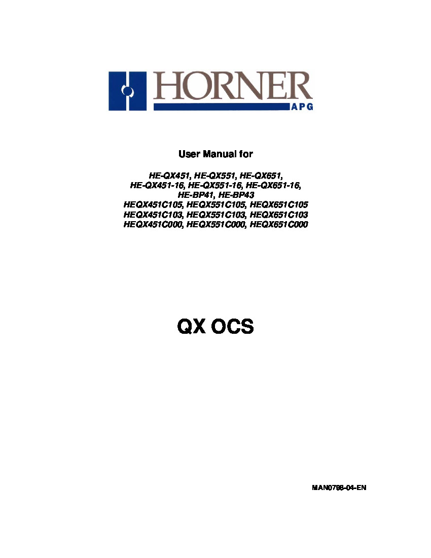 First Page Image of HEQX651AA-Manual.pdf