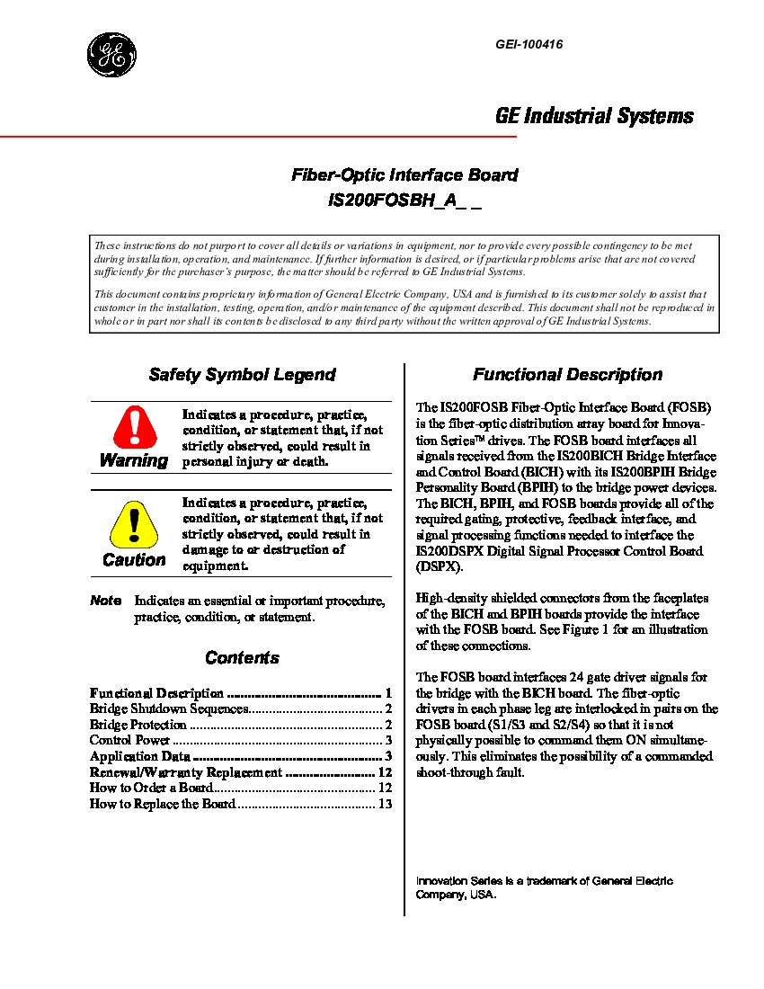 First Page Image of IS200FOSBH1AAA-Instructional-Manual.pdf