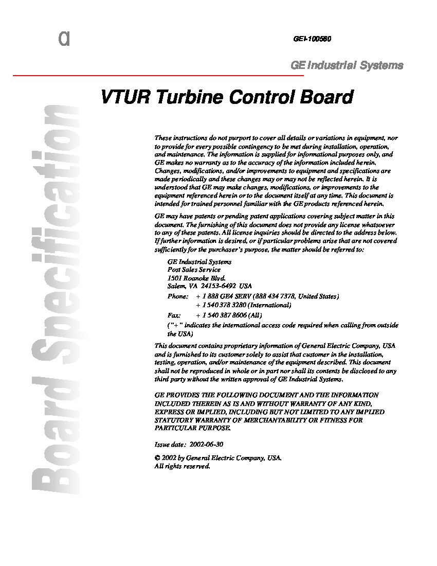 First Page Image of IS200TTURH1BAA-Datasheet.pdf