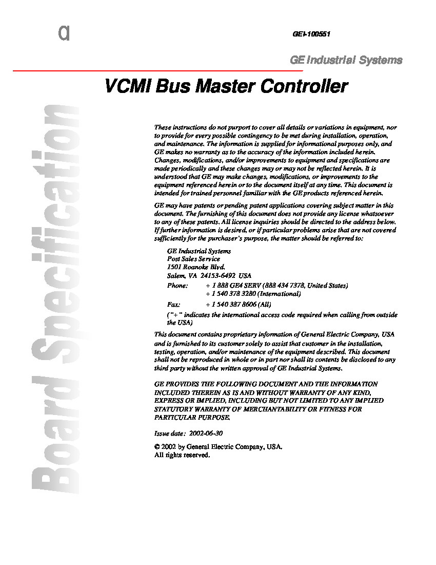 First Page Image of IS215VCMIH1BB-Datasheet.pdf
