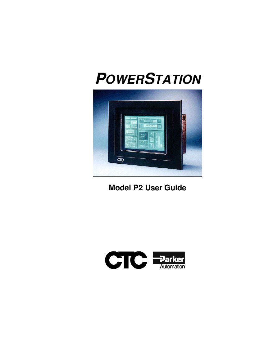 First Page Image of P21-2C1-A4-1D3-CTC-Parker-Automation-manual.pdf