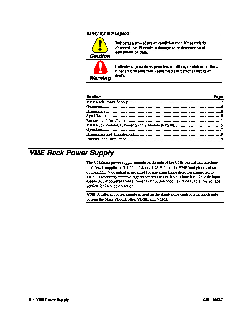 First Page Image of VME-rack-data-sheet.pdf