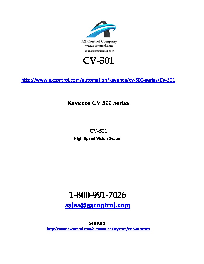 First Page Image of cv-501.pdf