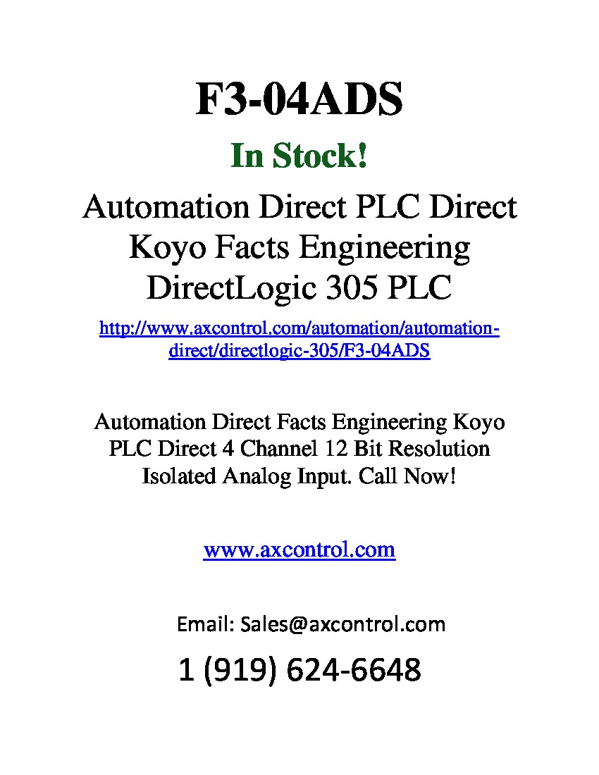 First Page Image of f3-04ads.pdf