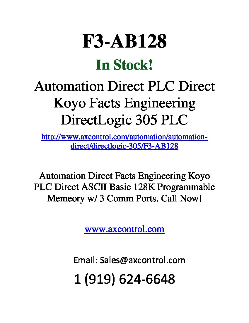 First Page Image of f3-ab128.pdf