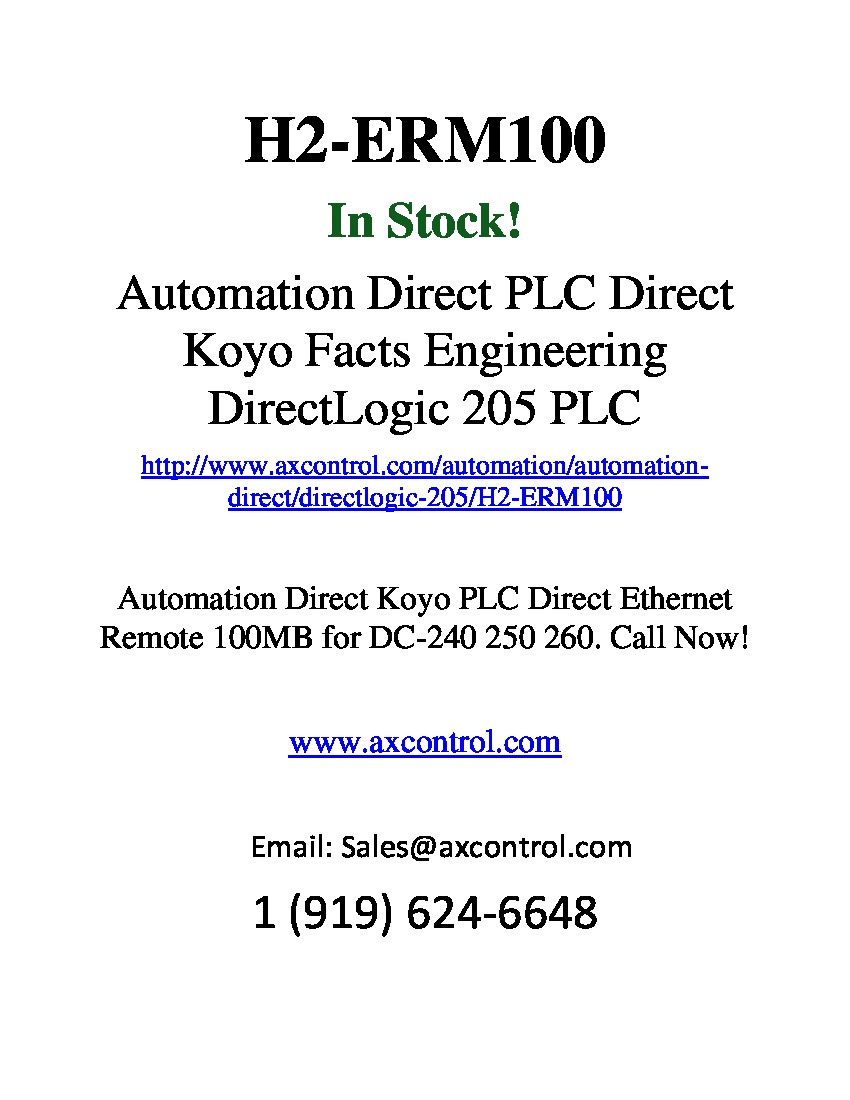 First Page Image of h2-erm100.pdf