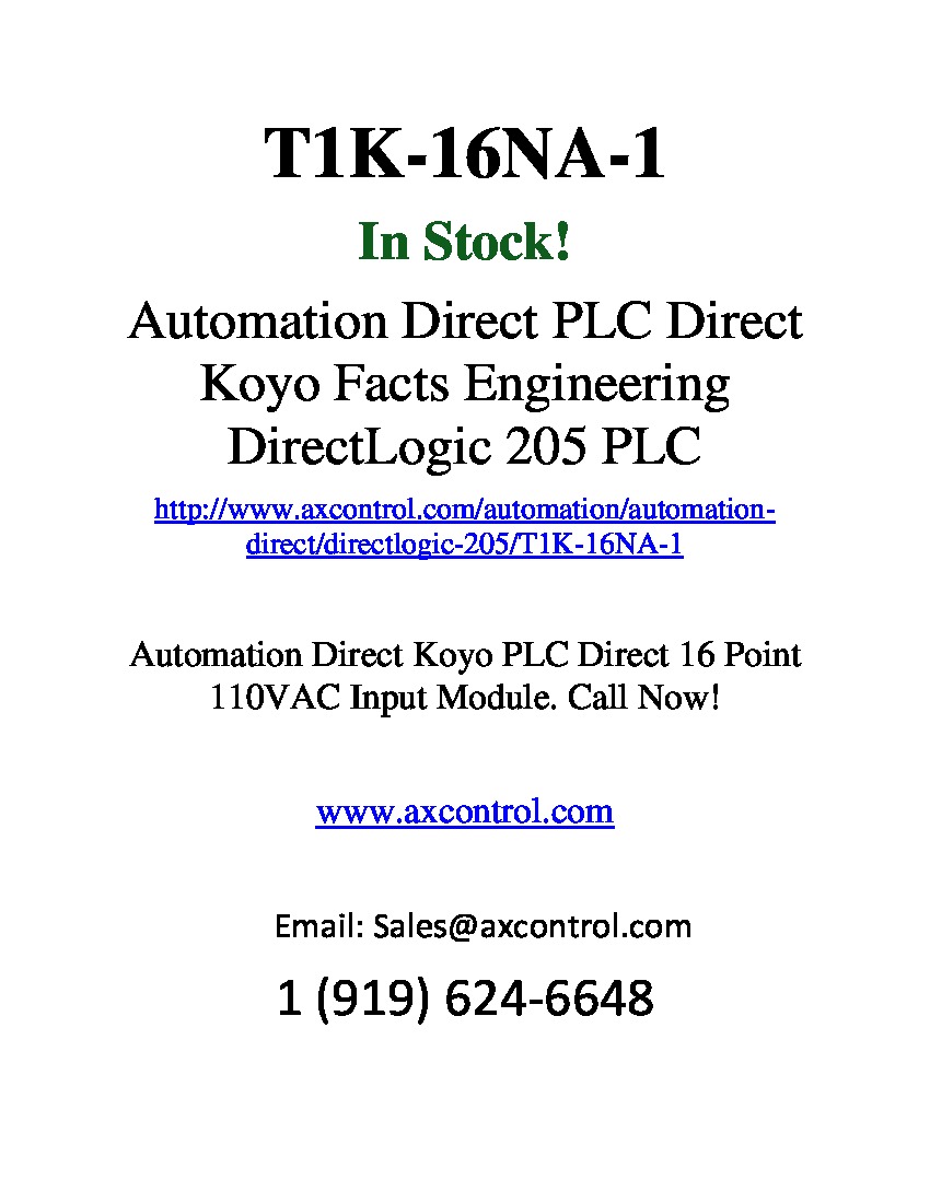 First Page Image of t1k-16na-1.pdf