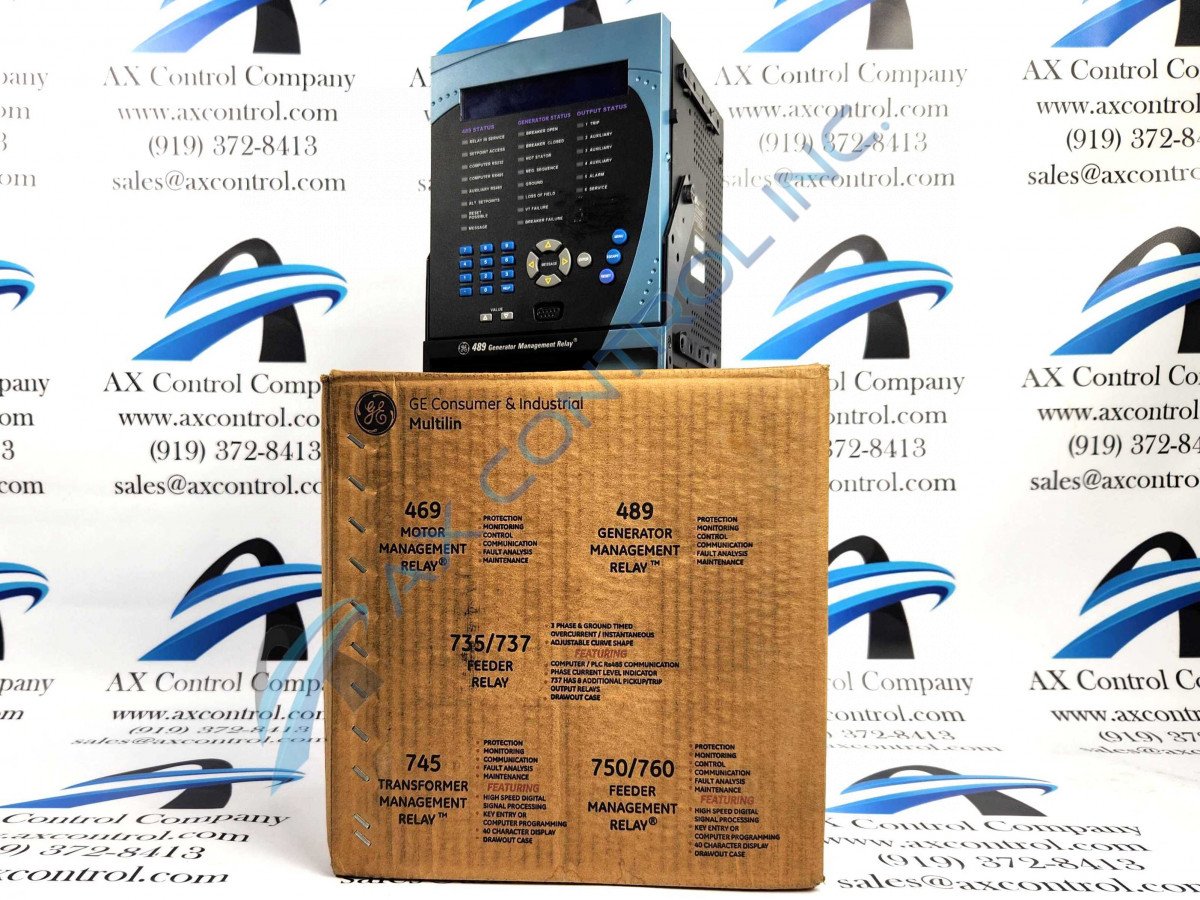 489P5HIA20E In Stock! GE Multilin 489 Generator Management Relay