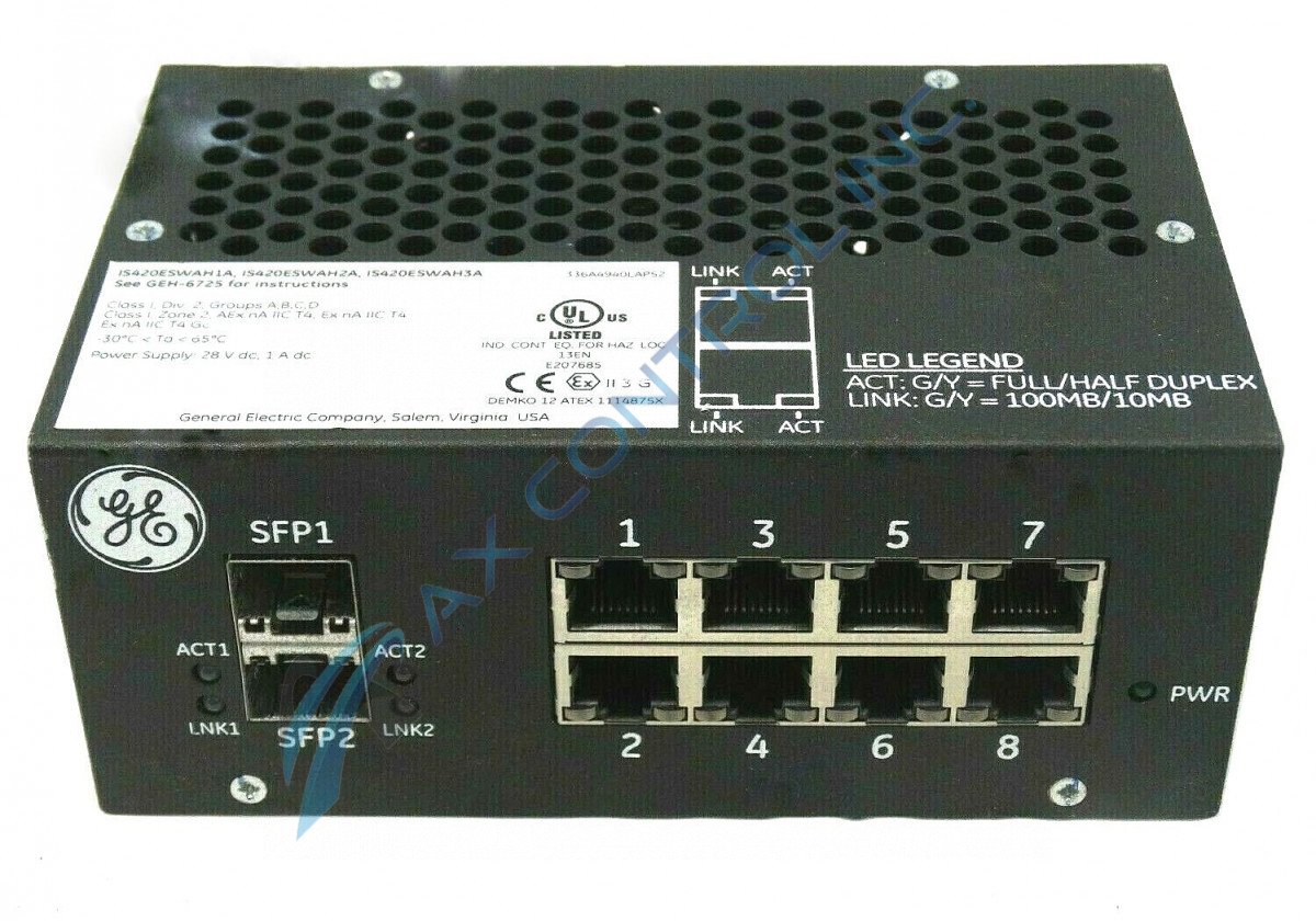 IS420ESWAH3A Ethernet Switch by GE. Available Now