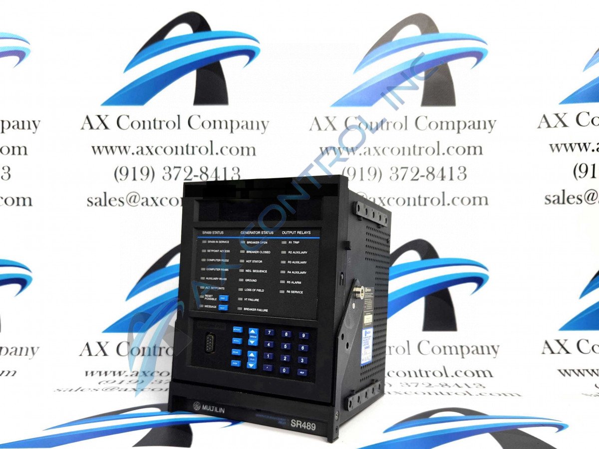 SR489P5HIA20 In Stock! GE Multilin 489 Generator Management Relay